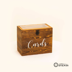 Wooden Cards Box