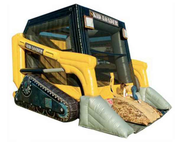 Skid Loader Bounce House