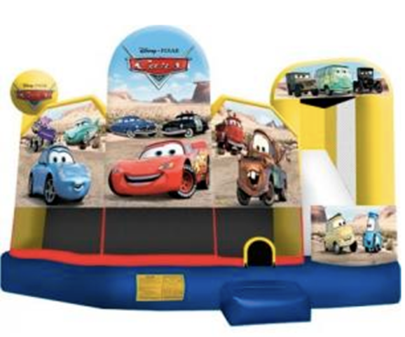Cars 5 in 1 Combo Unit