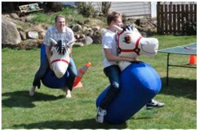 Inflatable Ponies
