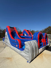 32' Dual Lane Marble Obstacle Course