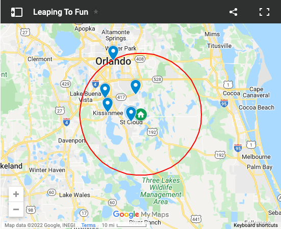 Orlando Delivery Area