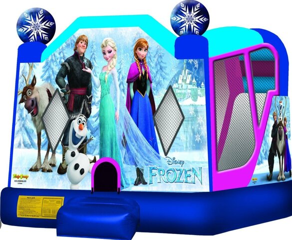 Frozen 4in1 Bounce House Combo (Wet/Dry)