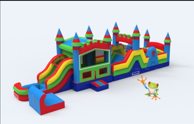 50Ft Multi Color Mod Obstacle Course Combo (Wet/Dry) New 2022
