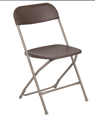 Brown Folding Chairs (Outdoor use)