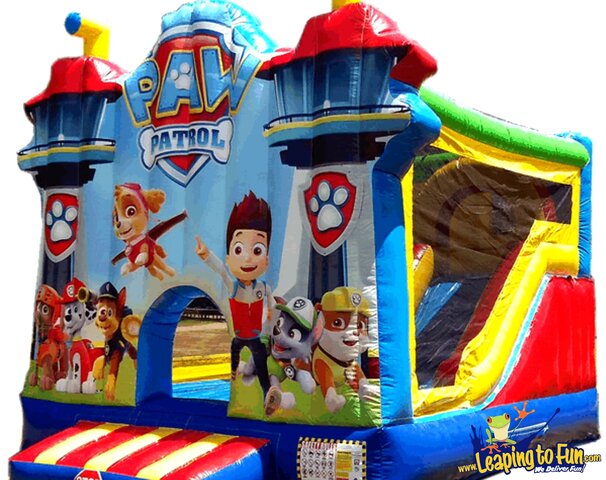 Paw Patrol Toddler Bounce House Combo (Wet/Dry)