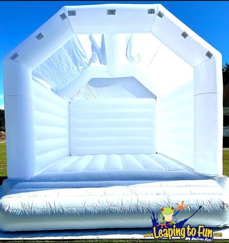 White Bounce House