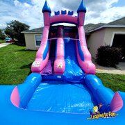 15 Ft Toddler Princess Tiara Water Slide