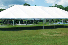 20 x 60 White Traditional Tent