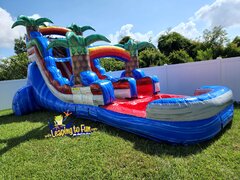 17 Baja Single Lane Water Slide