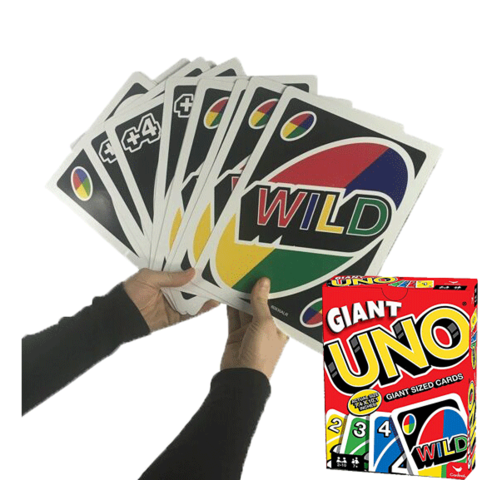 Giant Uno Playing Cards