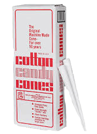 Cotton Candy Cones (25ct)
