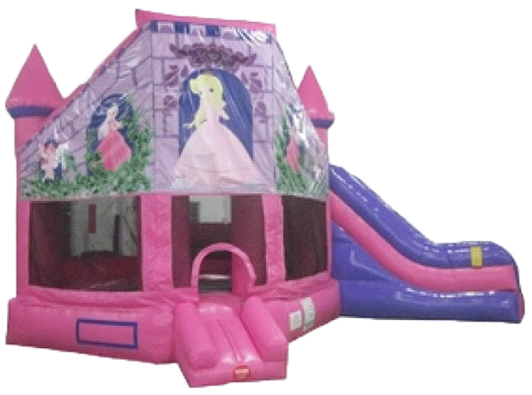 Princess Castle Bouncer/Slide Combo 