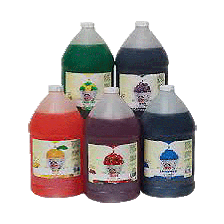 Snow Cone Syrup  1 gallon   Aprox.128 servings