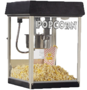  Popcorn Machine Black  4oz 
