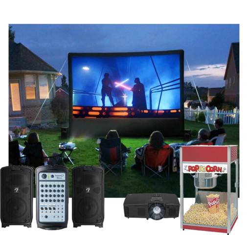 Movie Screen Package - Pick up item only
