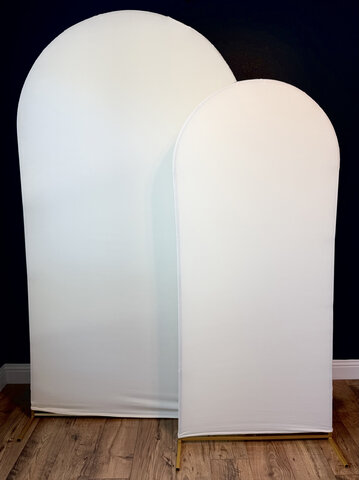 Gold Metal Photo Arch Duo