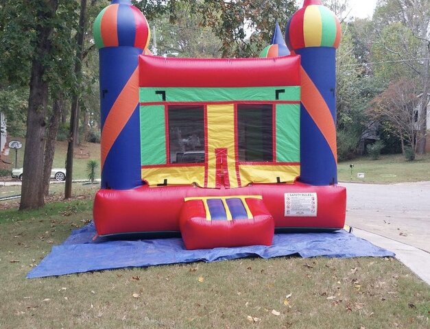 Multicolor Bounce house 