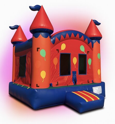 balloon theme bounce house