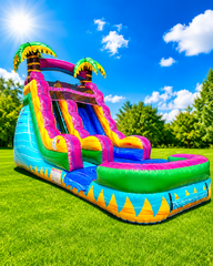 Teal 15' Waterslide