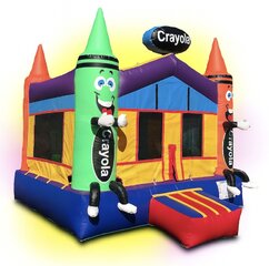 Crayola bounce house
