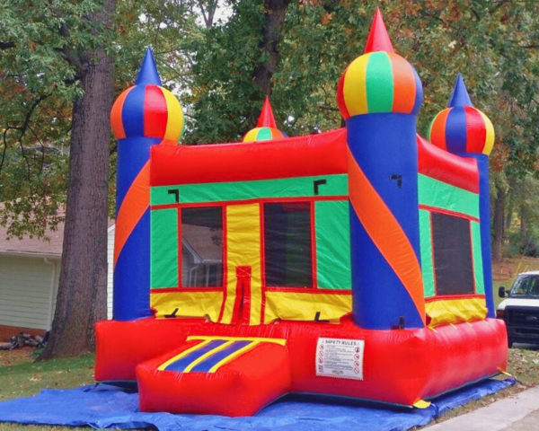 Multicolor Bounce house 