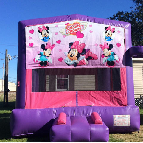  Deluxe Bounce House Minnie Mouse/ Pink/