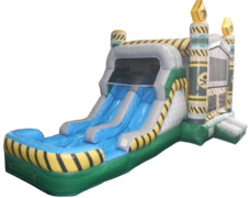 Toxic Bouncer with Wet/Dry Slide