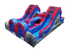 The Supreme Double Obstacle Course