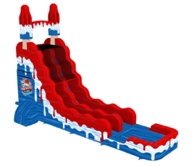 20' Red White and Cool Popsicle Water Slide