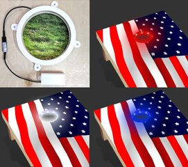 Patriotic Cornhole Boards