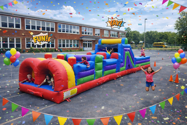 40ft Raceway Obstacle Course 