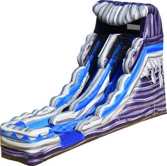 16ft Purple Rain Single Lane slide