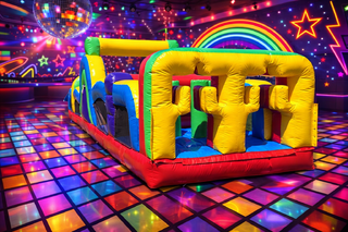 40ft retro obstacle course