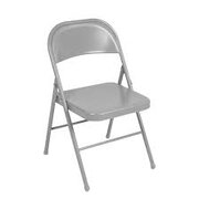 Grey Folding chairs