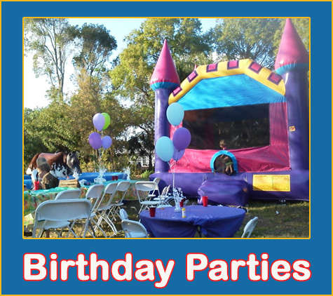 College And University Party Rentals by Lets Jump Events