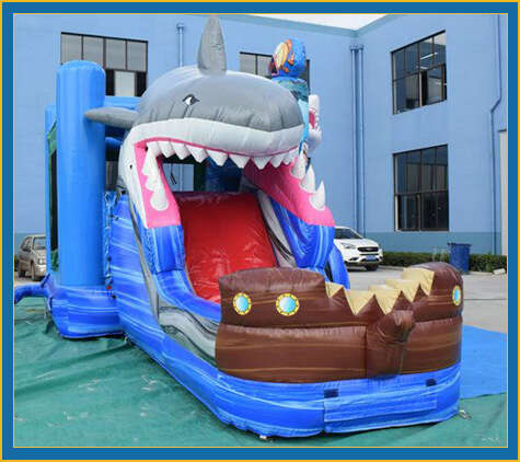 Shark Birthday Party Bounce House Rental
