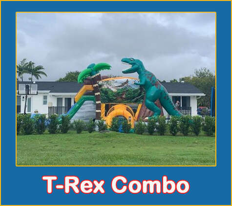 TRex Birthday Party Bounce House Rental