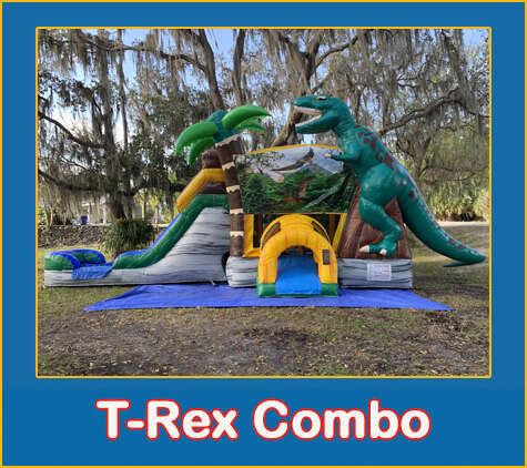 TRex Birthday Party Bounce House Rental