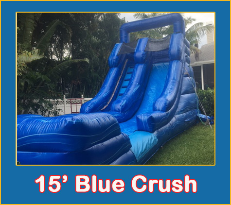 Blue Crush Water Slide Rental Sarasota Bradenton
