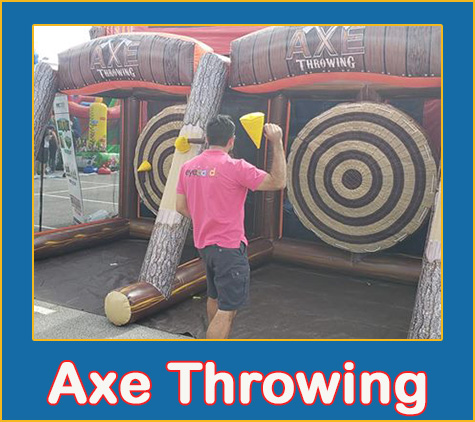 axe throwing rental