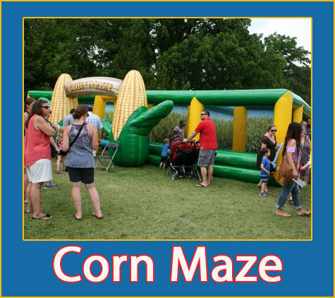 Huge Corn Maze Inflatable Rental