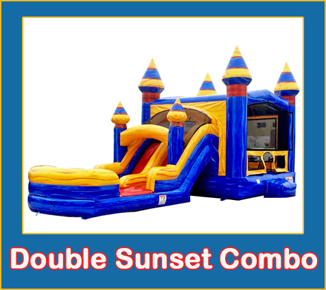 Double Sunset Bounce House Rental Sarasota Bradenton Double Sunset Bounce House Rental Sarasota Bradenton