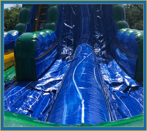 20' Emerald Oasis Dual Lane Water Slide Rental Sarasota Bradenton 20' Emerald Oasis Dual Lane Water Slide Rental Sarasota Bradenton