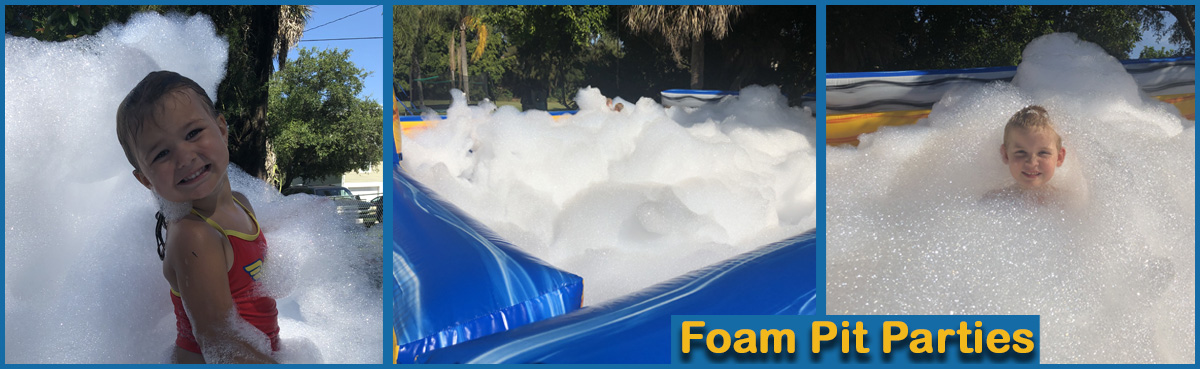 Foam Party Rentals in Sarasota and Bradenton