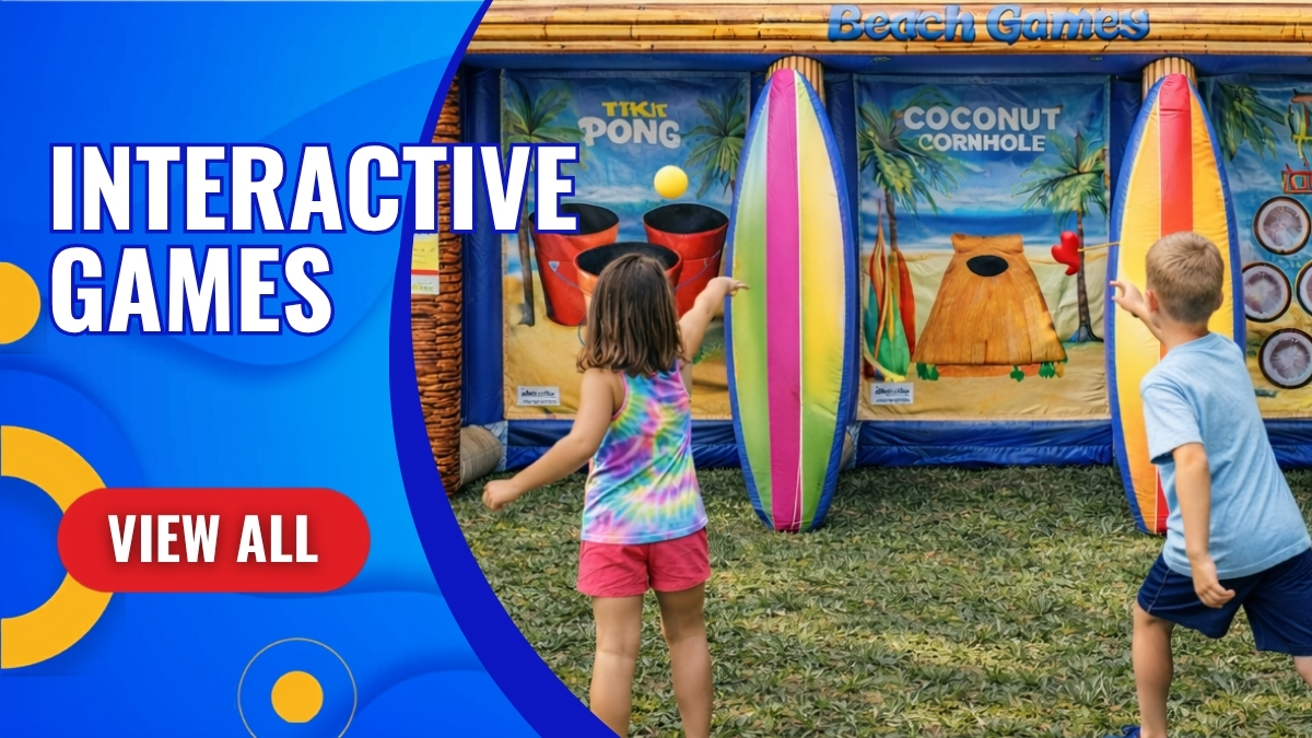 Interactive Game Rentals from Lets Jump Events