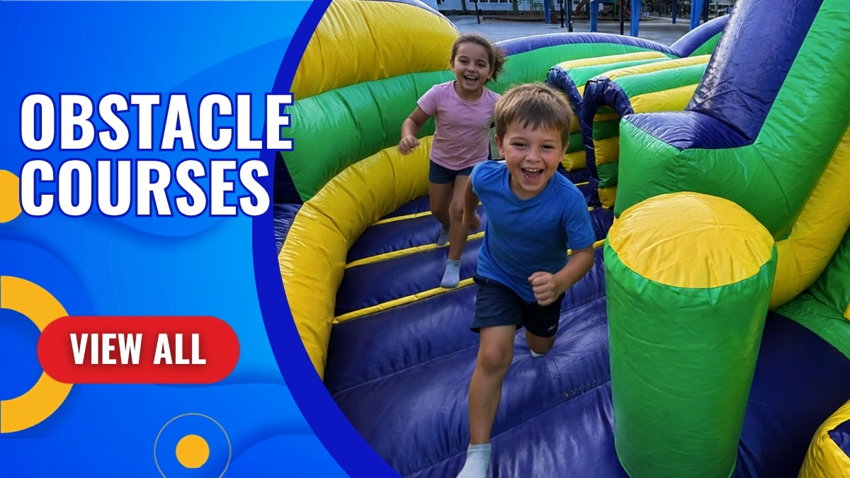Obstacle Course Rentals from Lets Jump Events