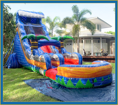 Paradise Falls Water Slide Rental Lets Jump Events Paradise Falls Water Slide Rental Lets Jump Events