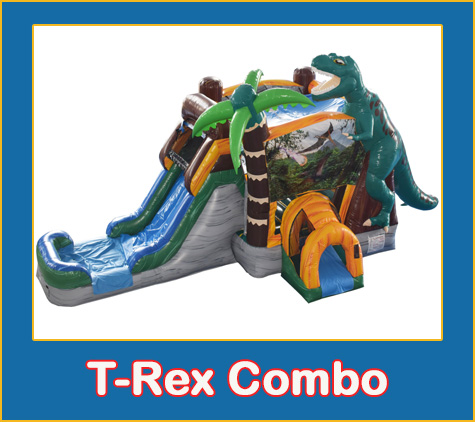 TRex Birthday Party Bounce House Rental TRex Birthday Party Bounce House Rental