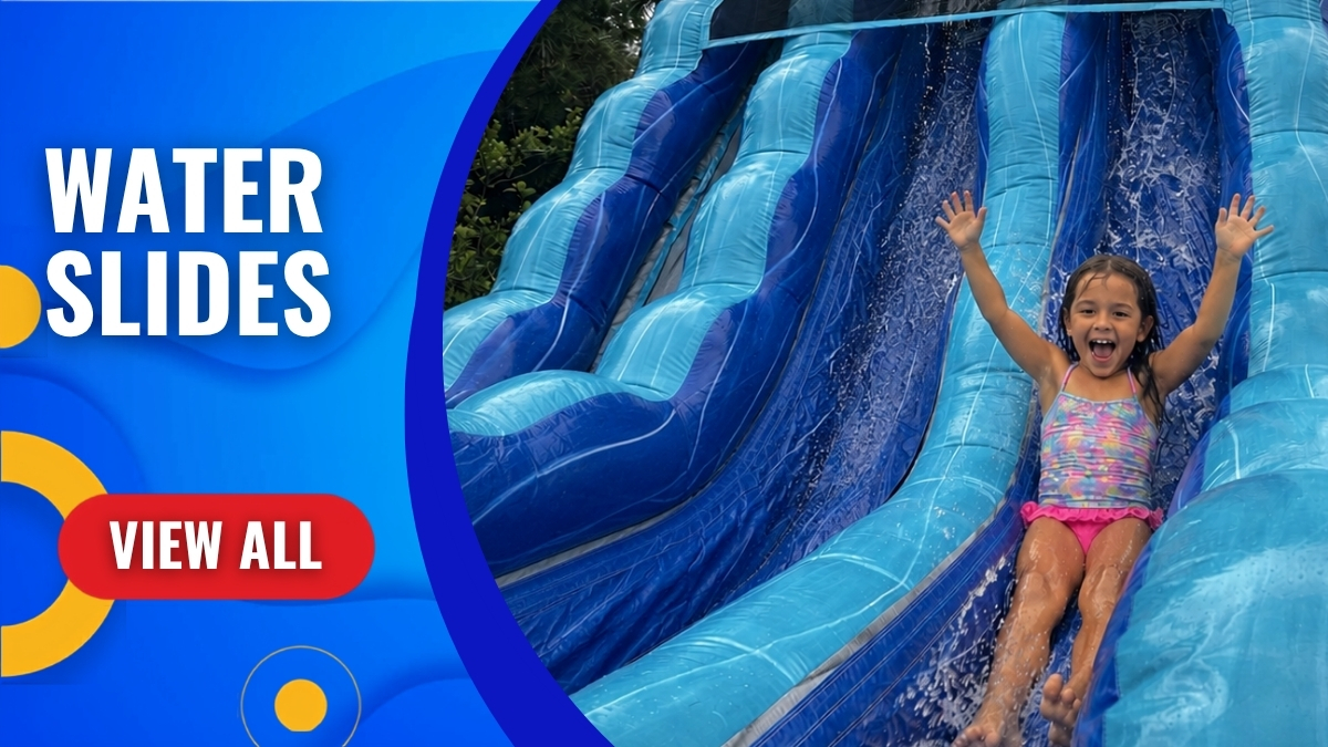 Water Slide Rentals from Lets Jump Events